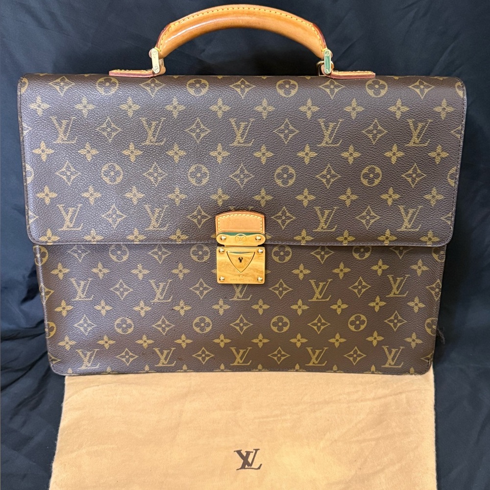 Louis Vuitton Monogram Serviette Conseiller Briefcase w/ strap & dust bag - Picture 12 of 13